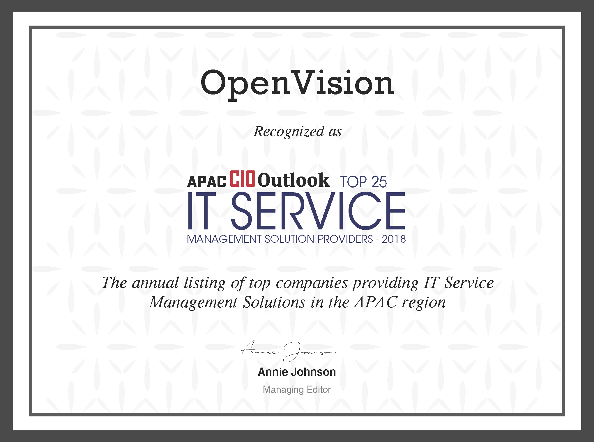 Open Vision Itil Itil 4 Itsm Service Desk And Help Desk Solution